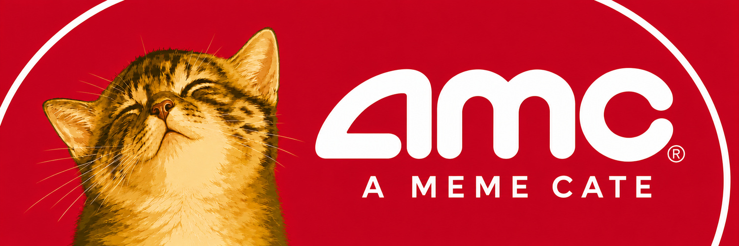 A Meme Cate $AMC banner